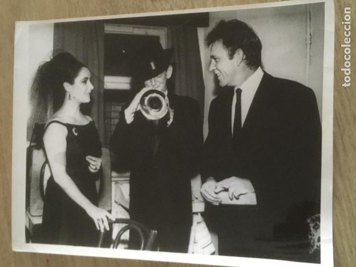 Cine: elizabeth taylor richard burton foto original antigua