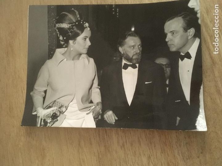 Cine: elizabeth taylor richard burton foto original antigua