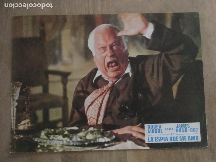 Cine: la espia que me amo curd jurgens james bond 007 fotocromo original estreno