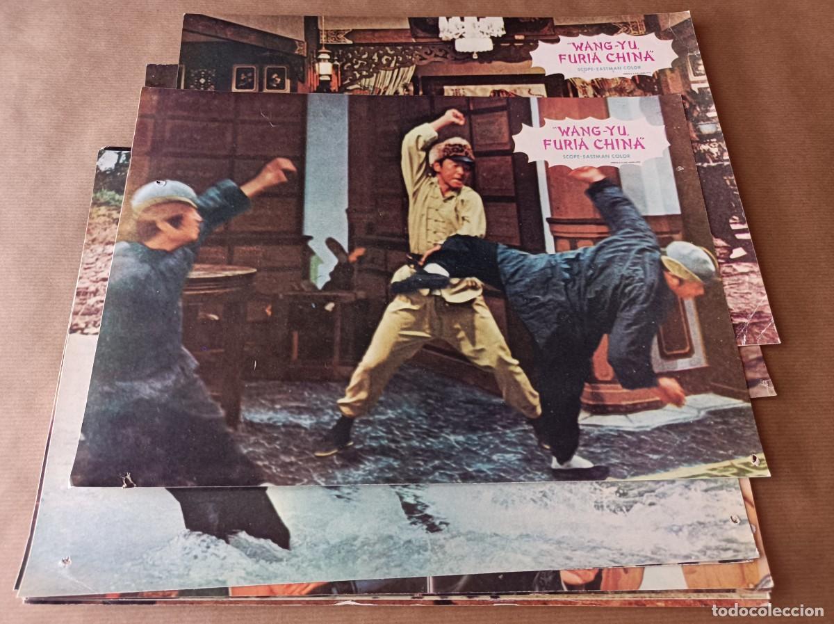 Cine: 10 FOTOCROMOS PEL&Iacute;CULA WANG-YU FURIA CHINA