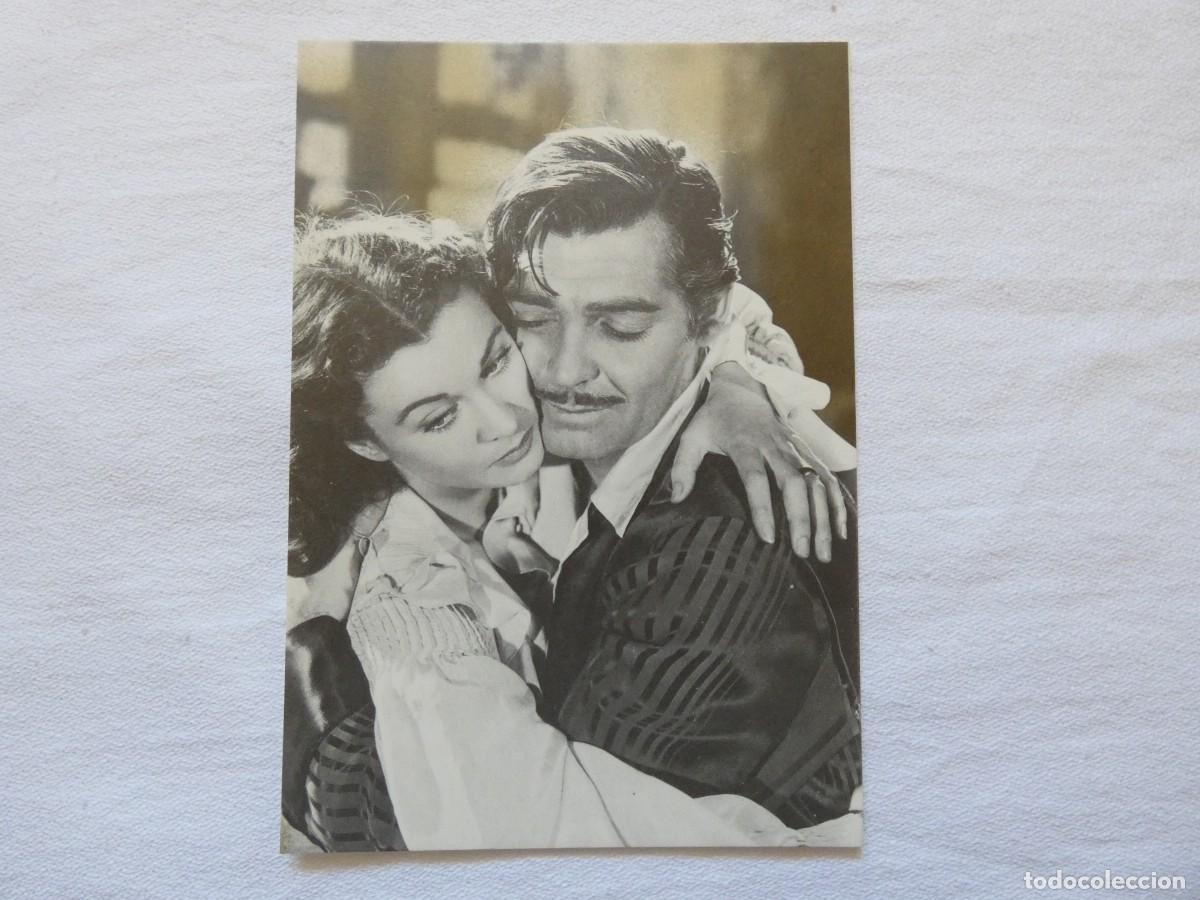 Cin&eacute;ma: POSTAL - CINE - FOTOGRAMAS - CLARK GABLE - VIVIEN LEIGH