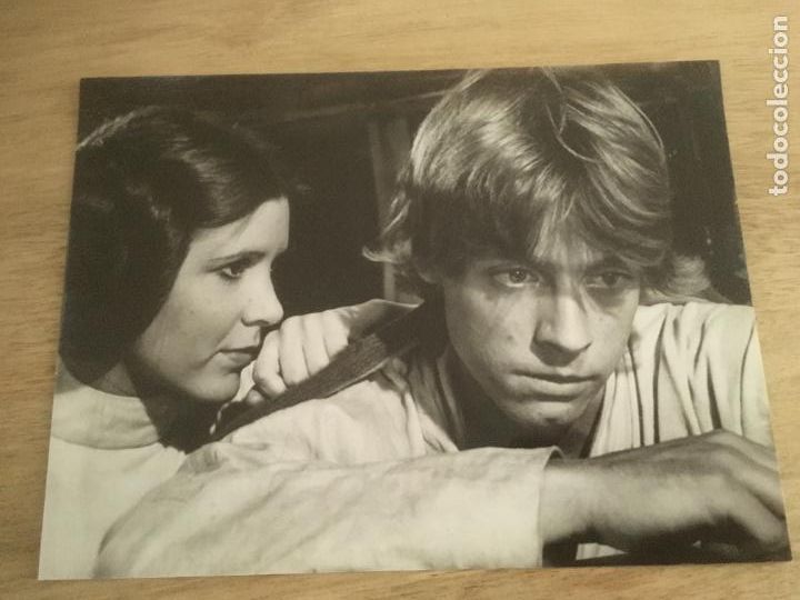 Cine: la guerra de las galaxias star wars foto original antigua del estreno