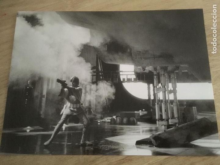 Cine: la guerra de las galaxias star wars foto original antigua del estreno