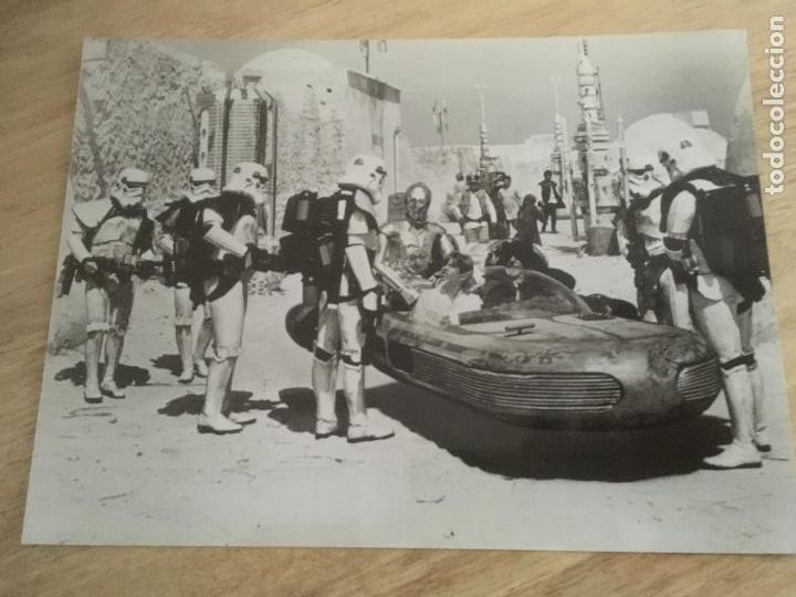 Cine: la guerra de las galaxias star wars foto original antigua del estreno