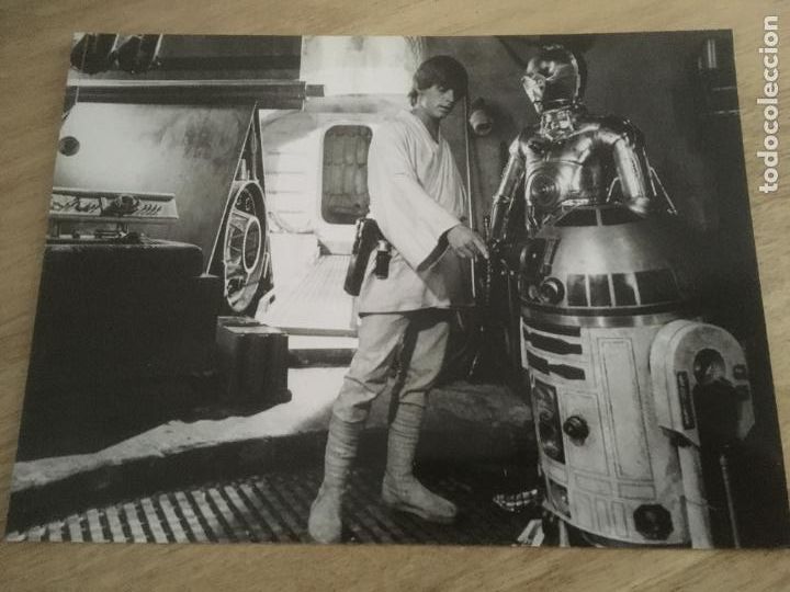 Cine: la guerra de las galaxias star wars foto original antigua del estreno