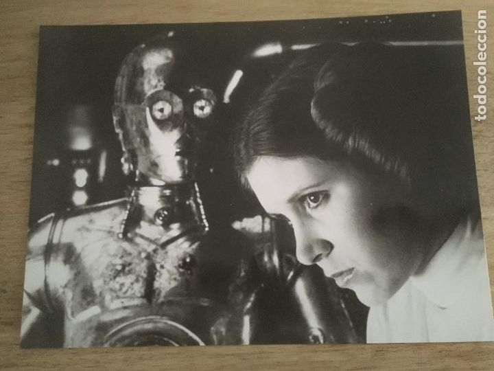 Cine: la guerra de las galaxias star wars foto original antigua del estreno