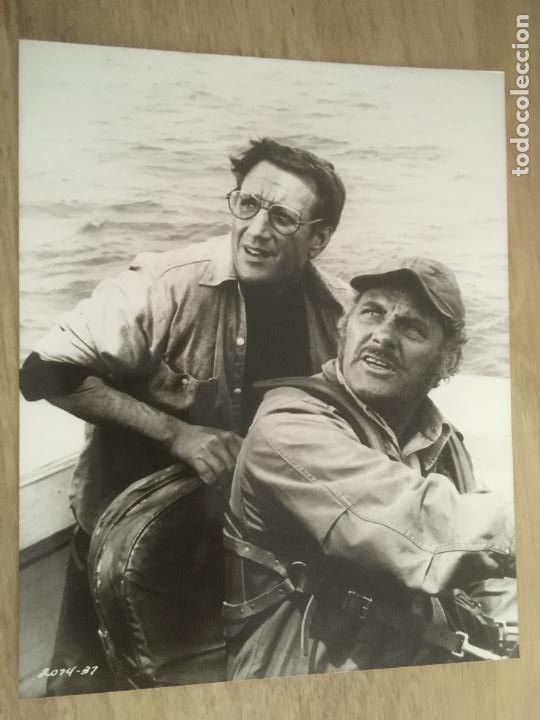 Kino: tiburon jaws steven spielberg foto original estreno roy scheider robert shaw