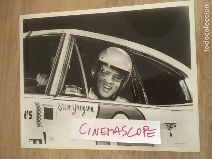 Cine: elvis presley speedway pista de carreras nancy sinatra foto original estreno
