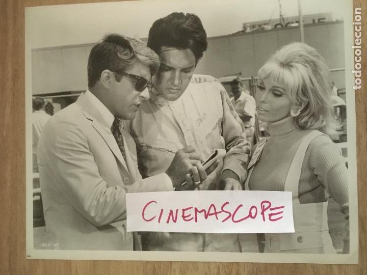 Cine: elvis presley speedway pista de carreras nancy sinatra foto original estreno