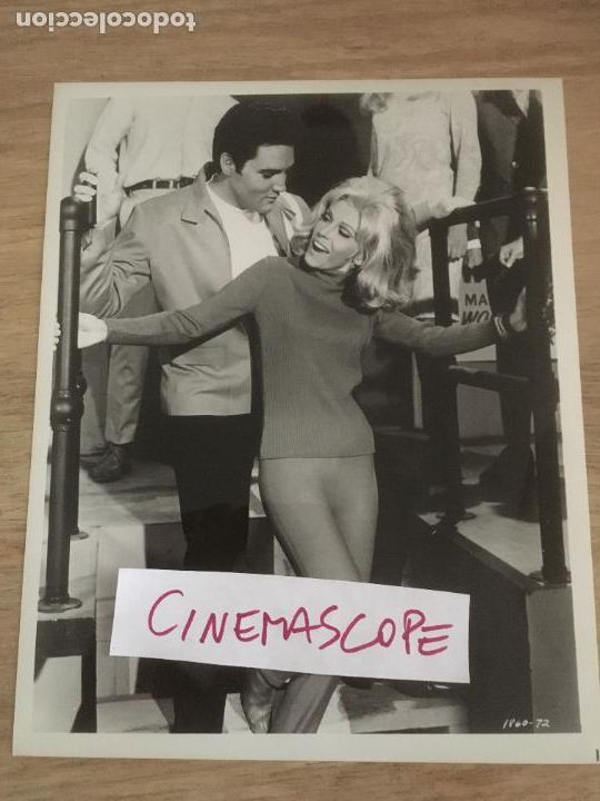 Cine: elvis presley speedway pista de carreras nancy sinatra foto original estreno
