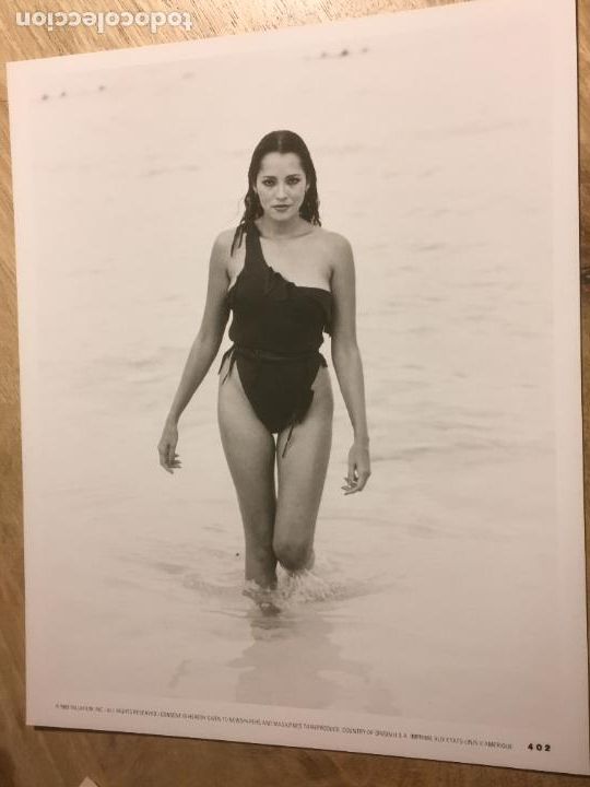 Cine: nunca digas nunca jamas barbara carrera james bond 007 foto original estreno