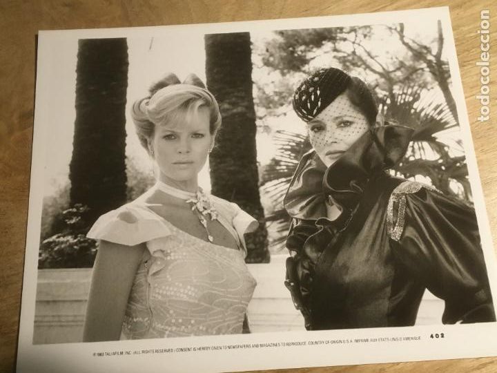 Cine: nunca digas nunca jamas barbara carrera kim basinger james bond 007 foto original estreno
