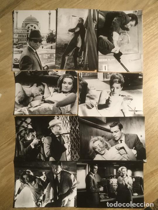Cine: desde rusia con amor from russia love sean connery james bond 007 coleccion 9 fotos original antigua
