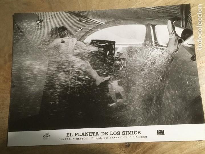 Cine: el planeta de los simios planet of apes charlton heston foto original estreno
