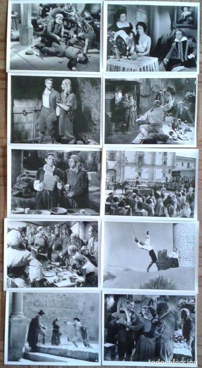 Cine: UNA AVENTURA DE GIL BLAS. 10 FOTOS 18X24. GEORGE MARCHAL, BARBARA LAAGE, FERNANDO REY