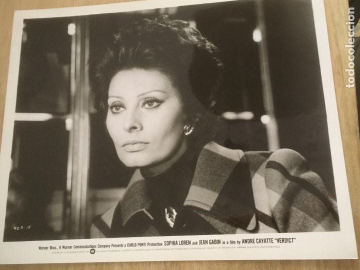 Cine: sophia sofia loren foto original antigua