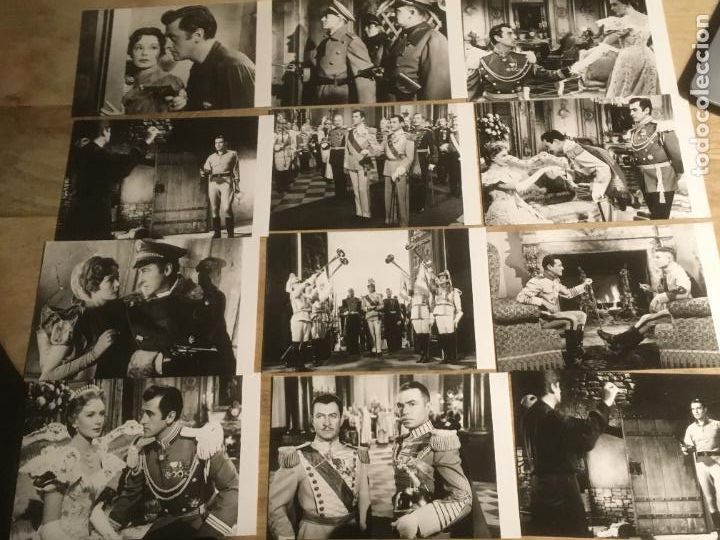 Cine: el prisionero de zenda stewart granger james mason coleccion 12 fotos espa&ntilde;olas original reposicion