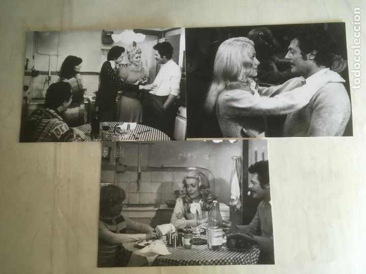 Cine: no te puedes fiar ni de la cigue&ntilde;a catherine deneuve marcello mastroianni 3 fotos originales estreno