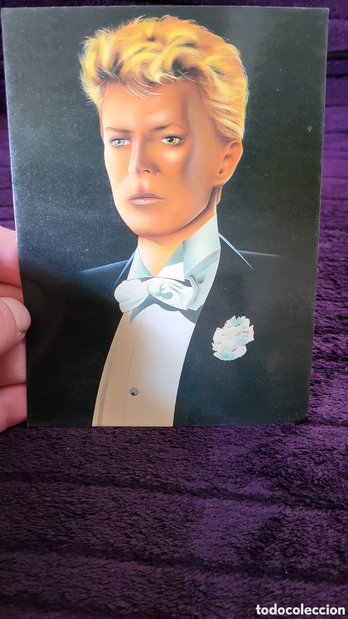 Cine: Antigua tarjeta Postal David Bowie