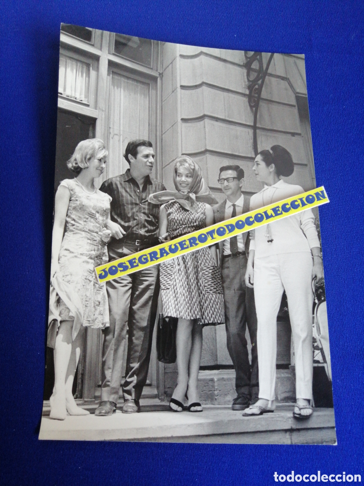 Cin&eacute;ma: FESTIVAL DE CINE SAN SEBASTI&Aacute;N ACTORES FRANCISCO RABAL -MERCEDES ALONSO SELLO FOTO SAN SEBASTI&Aacute;N