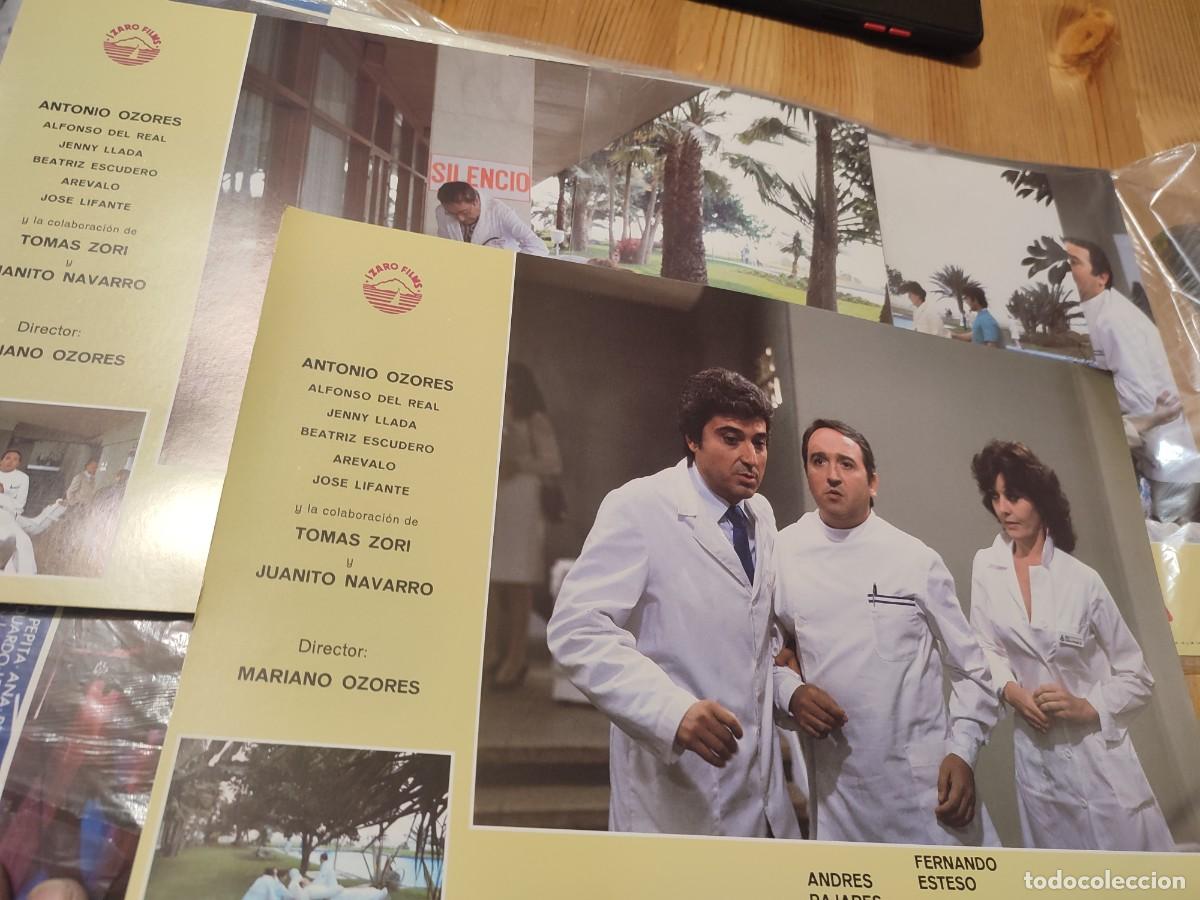 Cine: 12 laminas Ag&iacute;tese antes de usarla. Fernando Esteso, Andr&eacute;s Pajares, Antonio Ozores. 12 FOTOCROMOS