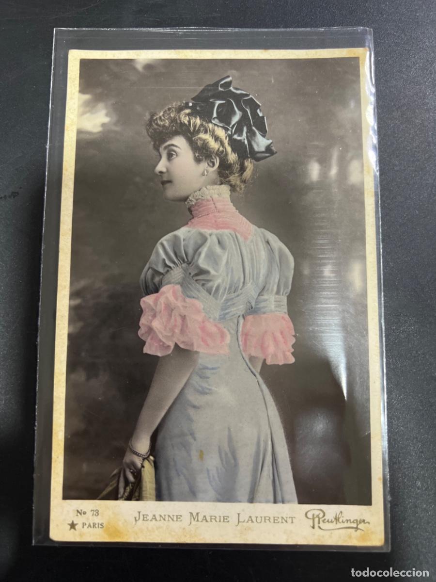 Cin&eacute;ma: TARJETA POSTAL. ACTRIZ. JEANNE MARIE LAURENT. N&ordm; 78