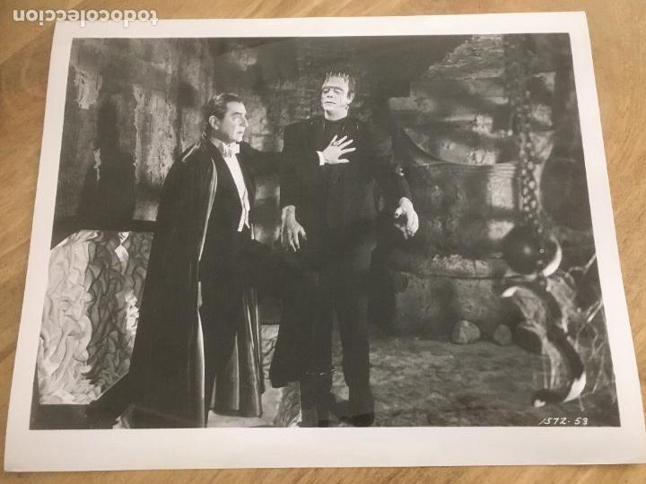 Cine: contra los fantasmas abbott costello meet frankenstein lugosi karloff foto original reposicion 1975