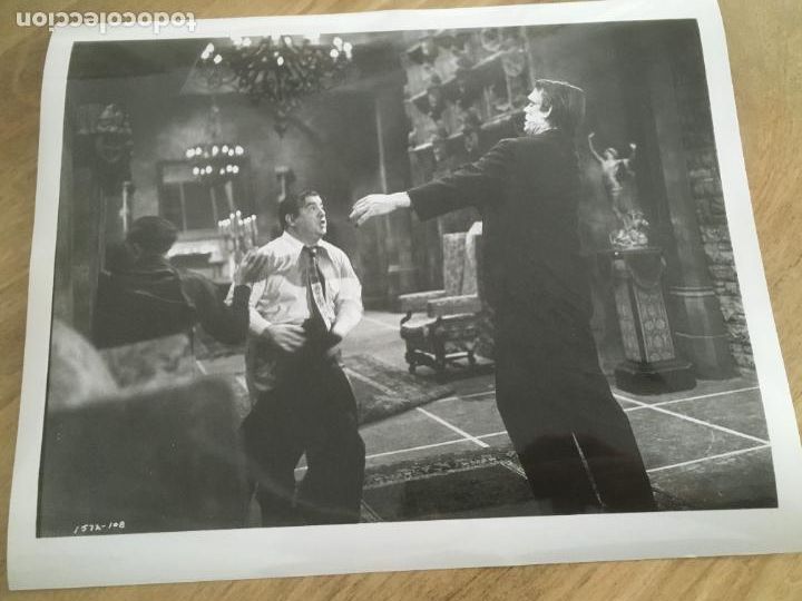 Cine: contra los fantasmas abbott costello meet frankenstein lugosi karloff foto original reposicion 1975