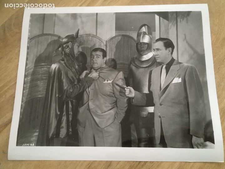 Cine: contra los fantasmas abbott costello meet frankenstein foto original reposicion 1975