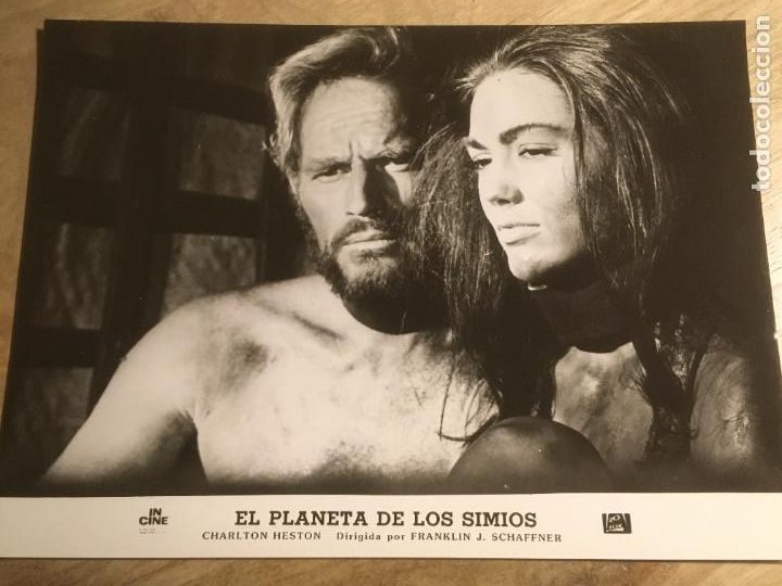 Cine: el planeta de los simios planet of apes charlton heston foto original estreno