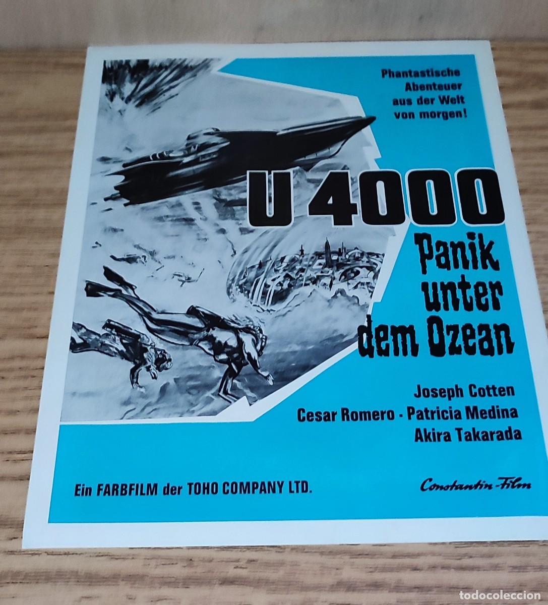 Cine: FOTOCROMOS ALEMANES DE &rdquo;ATRAGON&rdquo; (ISHIR&Otilde; HONDA, 1963)