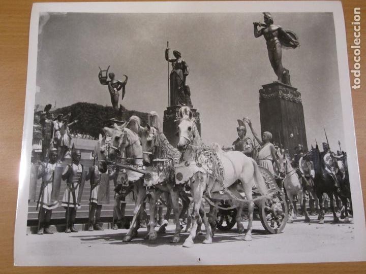 Cine: Quo Vadis - foto b/n original usa - film scene robert taylor Richard Garrick