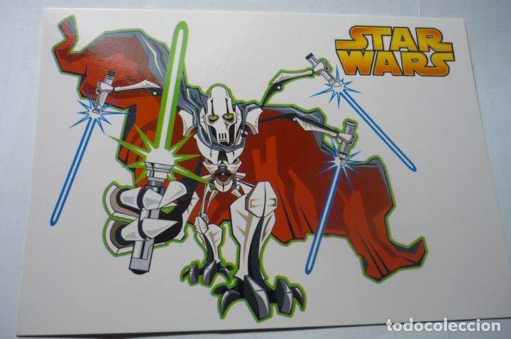 Cine: POSTAL EXTRANJERA PERSONAJE PELICULA STAR WARS