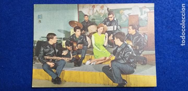 Cine: POSTAL DE LA PEL&Iacute;CULA LA CHICA DEL TR&Eacute;BOL. ACTUACION DE ROC&Iacute;O D&Uacute;RCAL. TARJEFHER # 4.