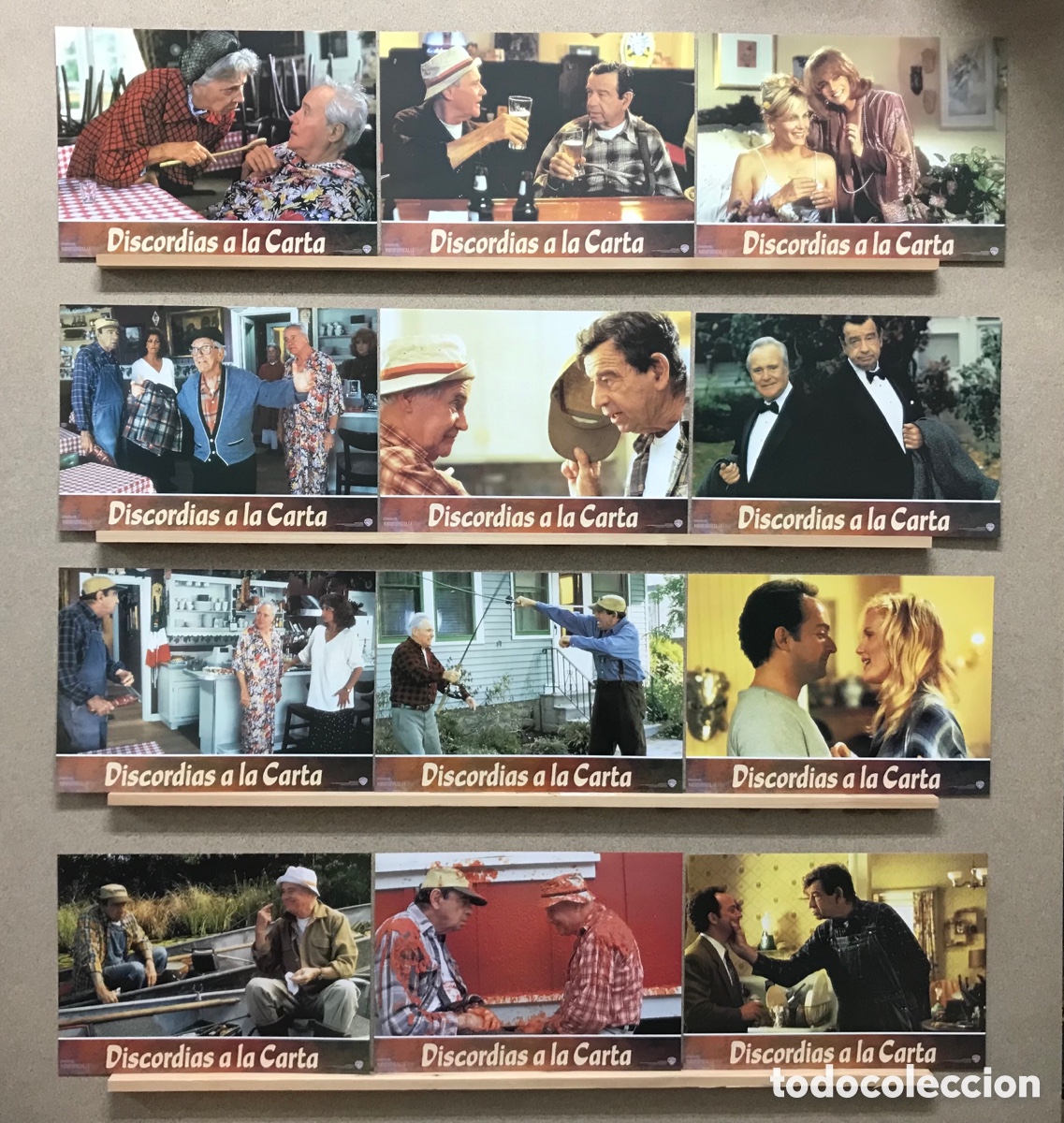 Cine: DISCORDIAS A LA CARTA, Jack Lemmon, Walter Matthau, Sophia Loren, Ann Margret - SET COMPLETO 12