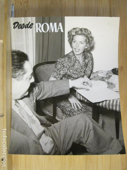 Cine: DESDE ROMA-FOTOGRAFIA DE CINE-VER FOTOS-(V-24.264)