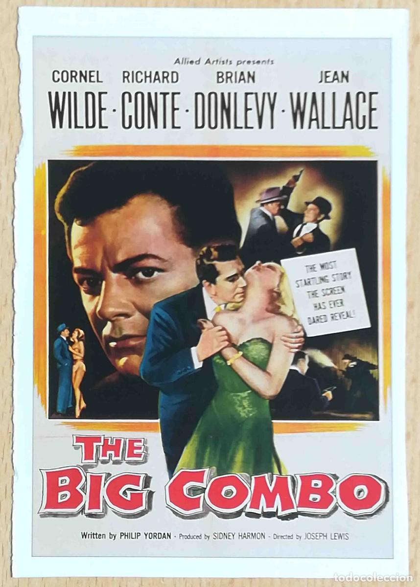 Cine: Agente especial, 1955 (Cornel Wilde, Richard Conte, Brian Donlevy) Programa de mano revista acci&oacute;n