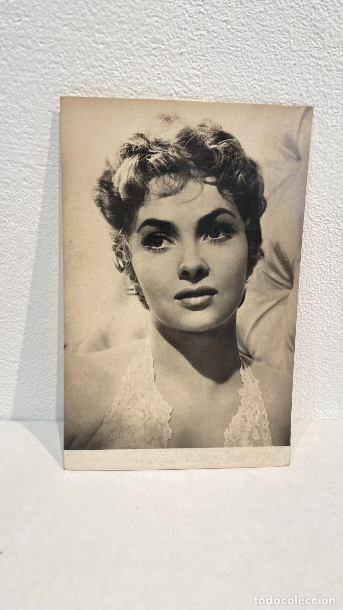Cine: POSTAL ANTIGUA GINA LOLLOBRIGIDA