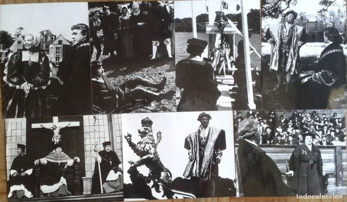 Cine: UN HOMBRE PARA LA ETERNIDAD. 7 FOTOS. PAUL SCOFIELD, SUSANNAH YORK, LEO MCKERN, ROBERT SHAW