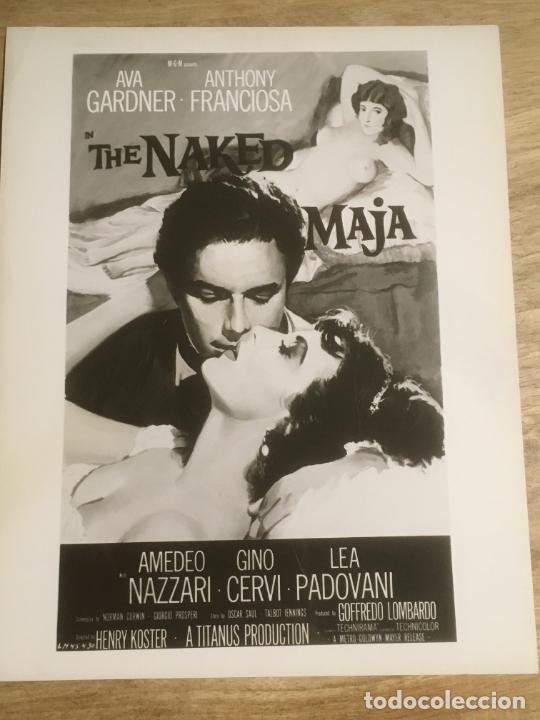 Cine: the naked maja ava gardner anthony franciosa foto original estreno