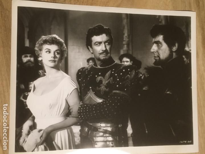 Cine: aventuras de quintin durward robert taylor kay kendall foto original reposicion 1981