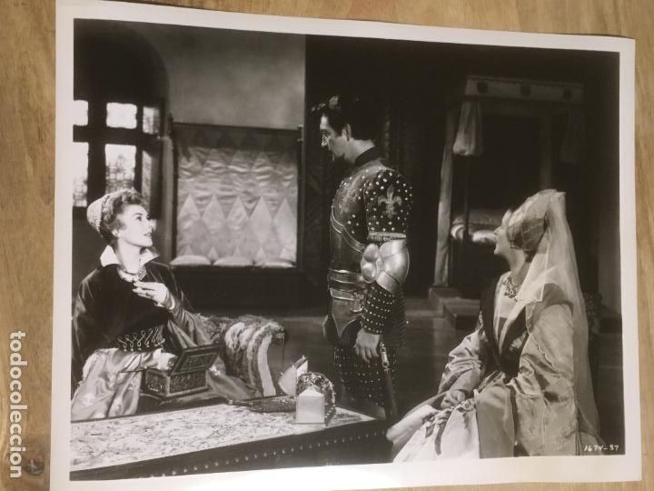 Cine: aventuras de quintin durward robert taylor kay kendall foto original reposicion 1981