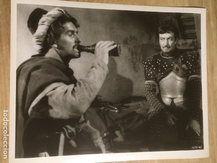 Cine: aventuras de quintin durward robert taylor kay kendall foto original reposicion 1981