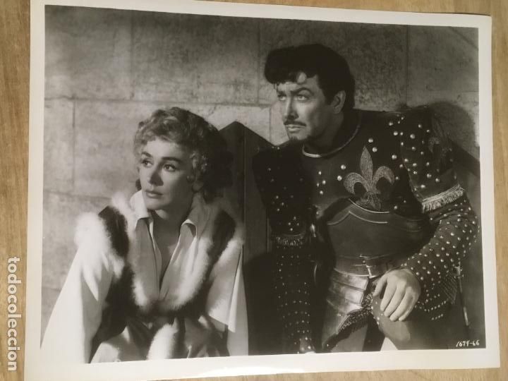Cine: aventuras de quintin durward robert taylor kay kendall foto original reposicion 1981