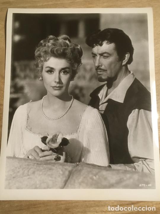 Cine: aventuras de quintin durward robert taylor kay kendall foto original reposicion 1981