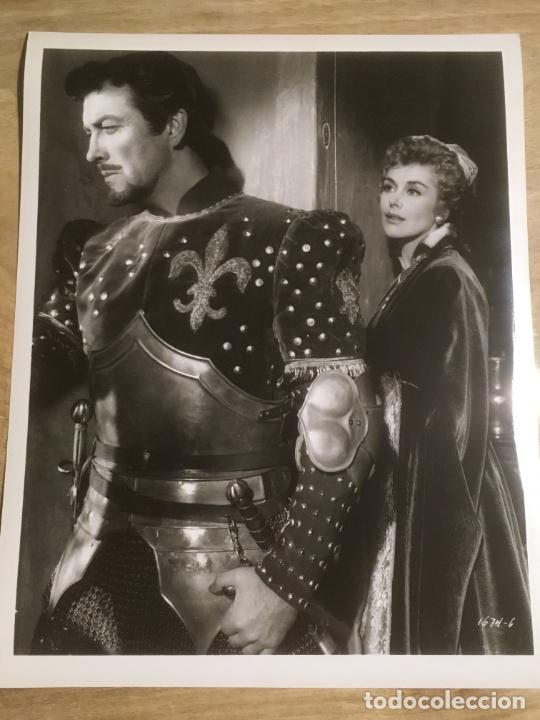 Cine: aventuras de quintin durward robert taylor kay kendall foto original reposicion 1981