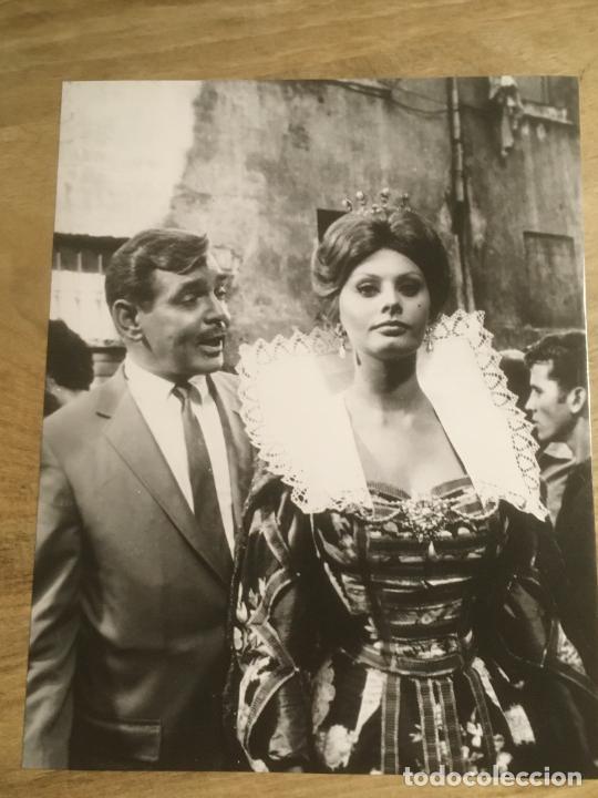 Cine: capri it started in naples sofia loren clark gable foto espa&ntilde;ola original estreno