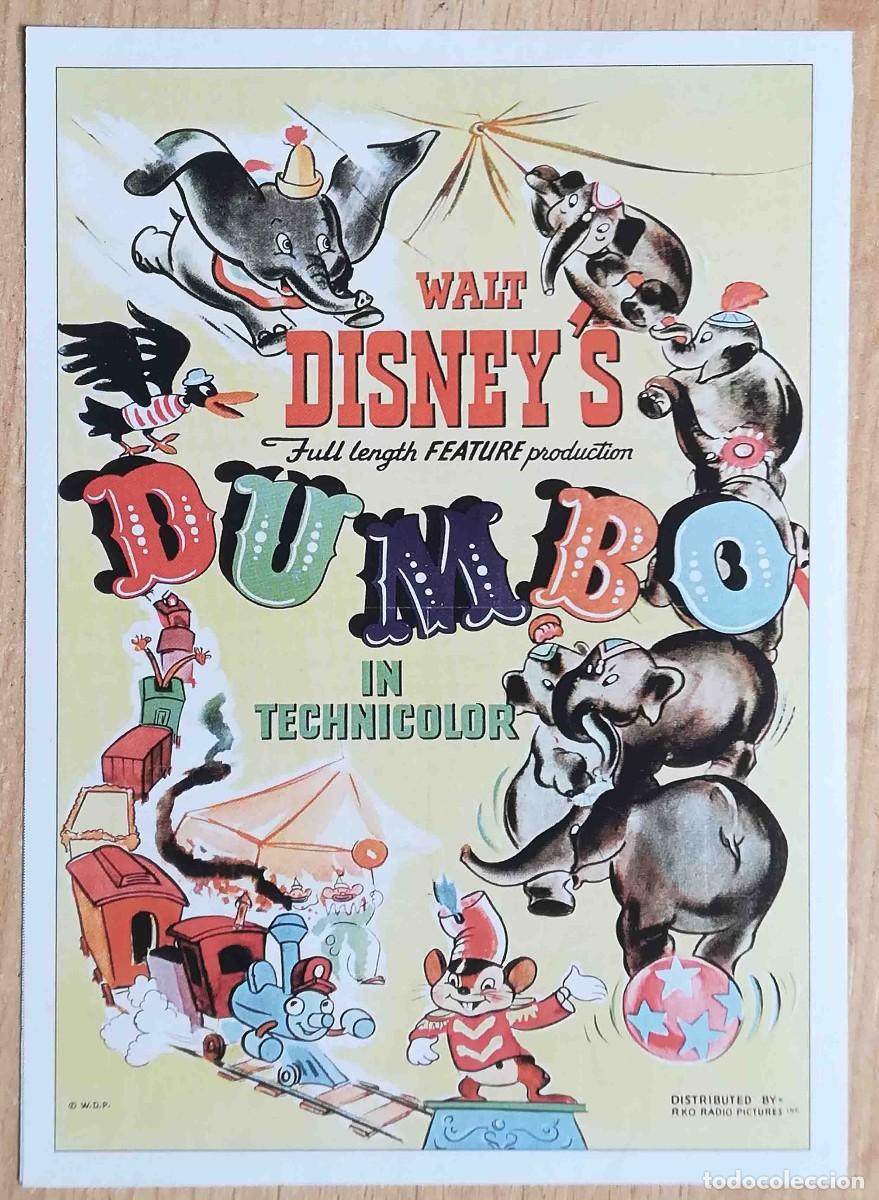 Cine: Dumbo. Walt Disney 1940. Ben Sharpsteen. Programa de mano revista acci&oacute;n