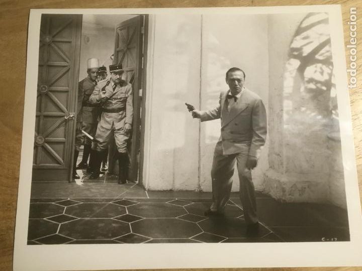 Cine: casablanca ingrid bergman humphrey bogart foto original reposicion a&ntilde;os 70