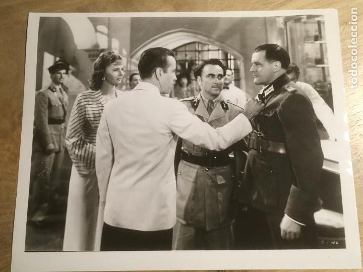 Cine: casablanca ingrid bergman humphrey bogart foto original reposicion a&ntilde;os 70